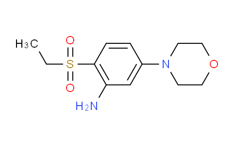 CAS No. 1220034-99-0, 2-(Ethylsulfonyl)-5-morpholinoaniline
