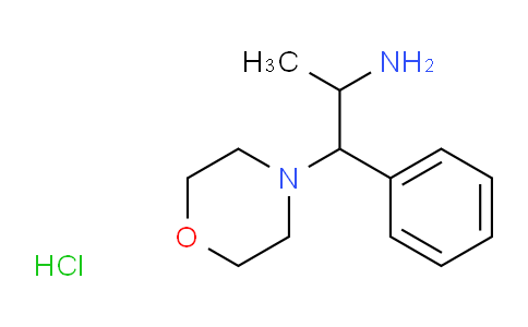 CAS No. 100800-07-5, 1-Morpholino-1-phenylpropan-2-amine hydrochloride