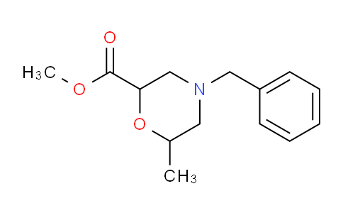 CAS No. 1416372-19-4, Methyl 4-benzyl-6-methylmorpholine-2-carboxylate