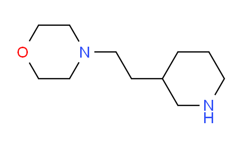 CAS No. 1219979-45-9, 4-(2-(Piperidin-3-yl)ethyl)morpholine