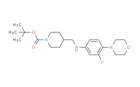 CAS No. 928300-13-4, 1-Boc-4-[(3-Fluoro-4-morpholin-4-yl-phenylamino)methyl]piperidine