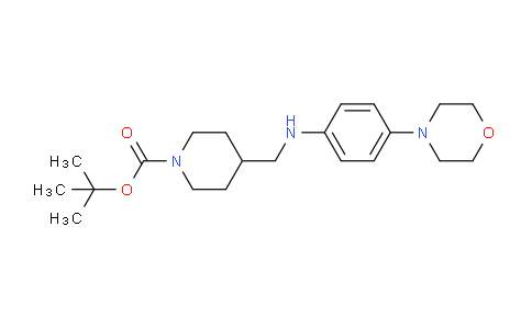 CAS No. 856889-60-6, 1-Boc-4-[(4-Morpholin-4-yl-phenylamino)methyl]piperidine