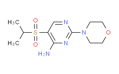CAS No. 175202-03-6, 5-(Isopropylsulfonyl)-2-morpholinopyrimidin-4-amine