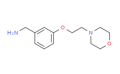 CAS No. 857284-08-3, (3-(2-Morpholinoethoxy)phenyl)methanamine