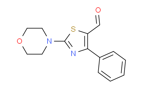 CAS No. 129880-85-9, 2-Morpholino-4-phenylthiazole-5-carbaldehyde