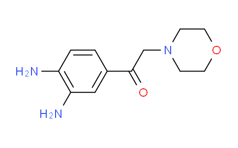 CAS No. 1215969-52-0, 1-(3,4-diaminophenyl)-2-morpholinoethanone