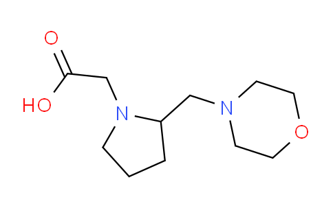 CAS No. 1018048-92-4, 2-(2-(morpholinomethyl)pyrrolidin-1-yl)acetic acid