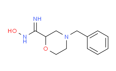 CAS No. 1000349-55-2, 4-benzyl-N-hydroxy-morpholine-2-carboxamidine