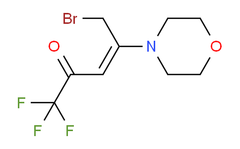CAS No. 790272-29-6, 5-bromo-1,1,1-trifluoro-4-morpholino-pent-3-en-2-one