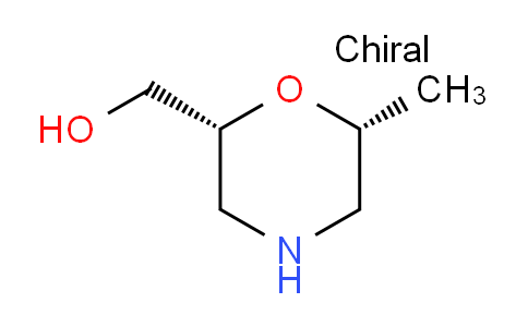 CAS No. 1700609-17-1, [(2R,6R)-6-methylmorpholin-2-yl]methanol