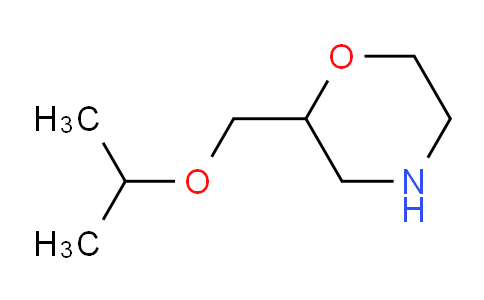 CAS No. 1216304-85-6, 2-[(propan-2-yloxy)methyl]morpholine