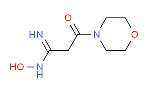 CAS No. 57399-54-9, N-hydroxy-3-morpholino-3-oxo-propanamidine