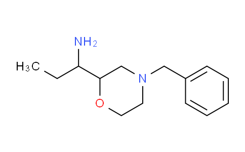 CAS No. 1394040-00-6, 1-(4-benzylmorpholin-2-yl)propan-1-amine
