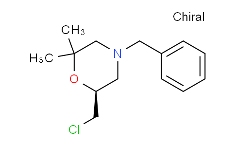CAS No. 2007940-84-1, (6S)-4-benzyl-6-(chloromethyl)-2,2-dimethylmorpholine