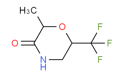 CAS No. 1375473-00-9, 2-methyl-6-(trifluoromethyl)morpholin-3-one