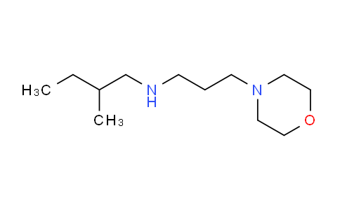 CAS No. 1038235-18-5, (2-methylbutyl)[3-(morpholin-4-yl)propyl]amine