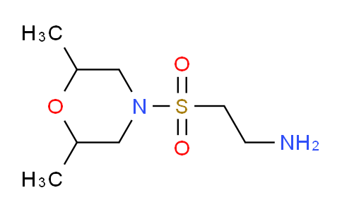 CAS No. 926232-66-8, 2-[(2,6-dimethylmorpholin-4-yl)sulfonyl]ethan-1-amine