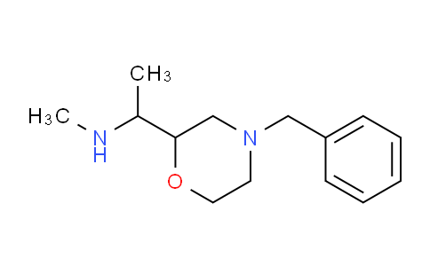 CAS No. 1443981-20-1, [1-(4-benzylmorpholin-2-yl)ethyl](methyl)amine