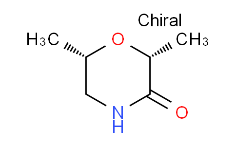 CAS No. 117465-50-6, (2R,6S)-2,6-dimethylmorpholin-3-one