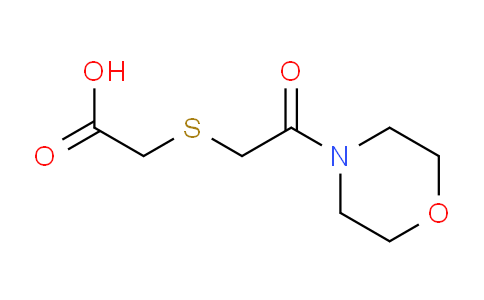 CAS No. 62770-06-3, 2-{[2-(morpholin-4-yl)-2-oxoethyl]sulfanyl}acetic acid
