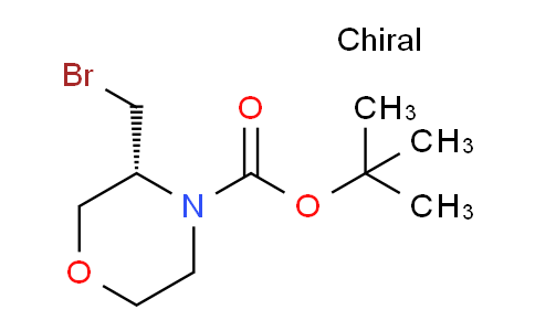 CAS No. 1821824-19-4, (R)-tert-Butyl 3-(bromomethyl)morpholine-4-carboxylate