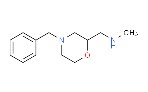 CAS No. 126645-75-8, 1-(4-benzylmorpholin-2-yl)-N-methylmethanamine
