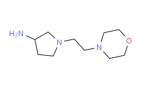 CAS No. 1181264-99-2, 1-(2-morpholinoethyl)pyrrolidin-3-amine