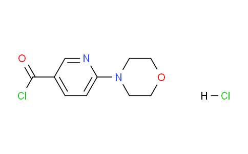 CAS No. 1396762-09-6, 6-morpholinopyridine-3-carbonyl chloride hydrochloride
