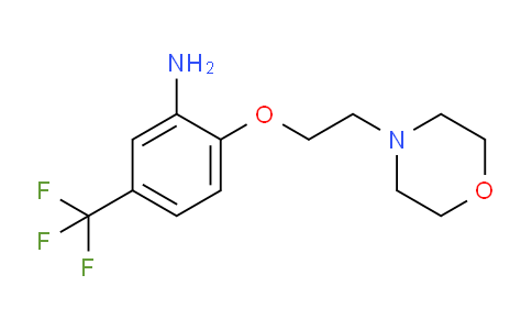 CAS No. 862873-92-5, 2-(2-morpholinoethoxy)-5-(trifluoromethyl)benzenamine