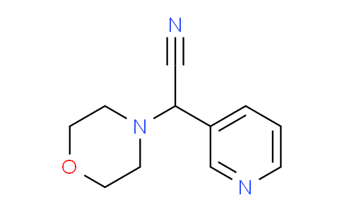 CAS No. 36740-09-7, morpholin-4-yl(pyridin-3-yl)acetonitrile