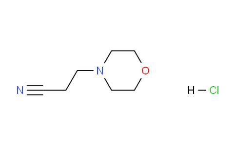 CAS No. 65876-26-8, 3-morpholinopropanenitrile hydrochloride