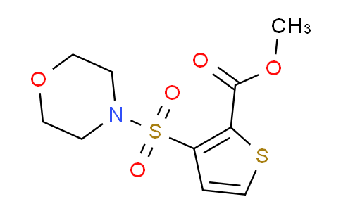 CAS No. 895261-67-3, methyl 3-(morpholin-4-ylsulfonyl)thiophene-2-carboxylate