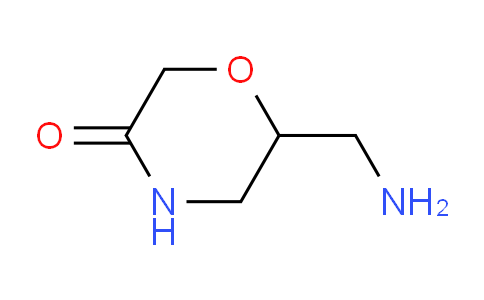 CAS No. 793644-35-6, 6-(Aminomethyl)morpholin-3-one