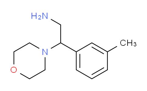CAS No. 927966-24-3, 2-Morpholino-2-(m-tolyl)ethylamine