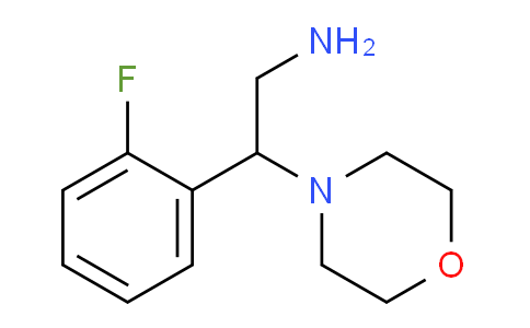 CAS No. 927975-34-6, 2-(2-Fluorophenyl)-2-morpholinoethylamine