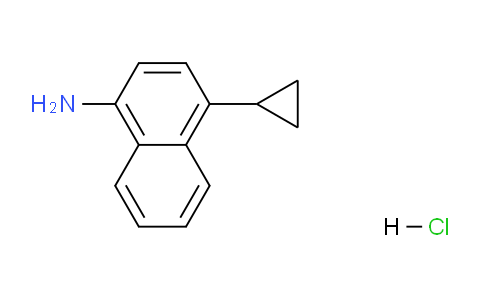 4-Cyclopropyl-1-naphthalenamine Hydrochloride
