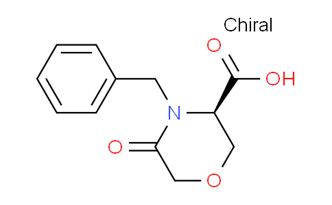 CAS No. 106973-36-8, (R)-4-Benzyl-5-oxo-3-morpholinecarboxylic Acid