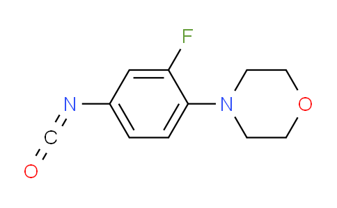 4-(2-Fluoro-4-isocyanatophenyl)morpholine