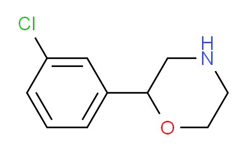 CAS No. 61151-63-1, 2-(3-Chlorophenyl)morpholine