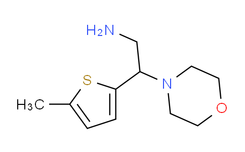 CAS No. 1094226-79-5, 2-(5-Methyl-2-thienyl)-2-morpholinoethylamine