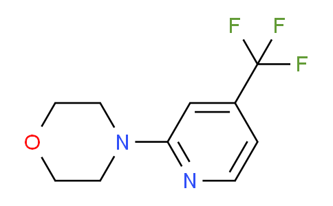 CAS No. 220459-55-2, 4-(4-(trifluoromethyl)pyridin-2-yl)morpholine
