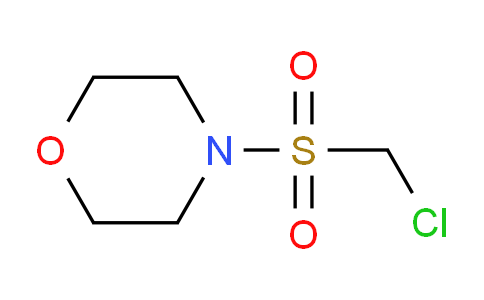 CAS No. 39542-27-3, 4-((chloromethyl)sulfonyl)morpholine