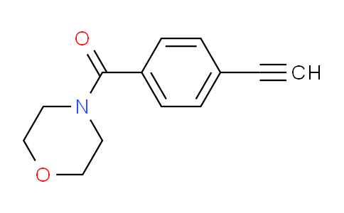 CAS No. 851895-20-0, (4-ethynylphenyl)(morpholino)methanone