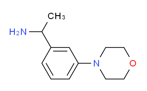 CAS No. 477312-45-1, 1-(3-morpholinophenyl)ethan-1-amine