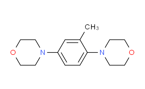 CAS No. 126314-32-7, 4,4'-(2-methyl-1,4-phenylene)dimorpholine