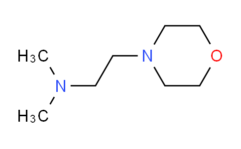 CAS No. 4385-05-1, N,N-dimethyl-2-morpholinoethan-1-amine