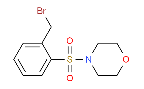 CAS No. 941717-06-2, 4-((2-(bromomethyl)phenyl)sulfonyl)morpholine