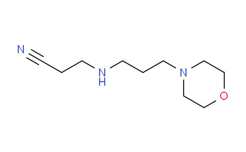 CAS No. 102440-39-1, 3-((3-morpholinopropyl)amino)propanenitrile
