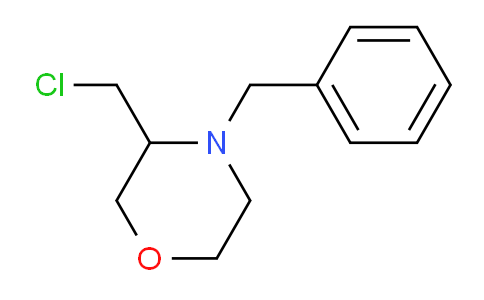 CAS No. 110167-16-3, 4-benzyl-3-(chloromethyl)morpholine