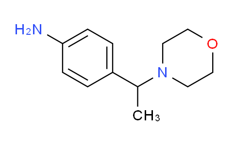 CAS No. 700804-06-4, 4-(1-morpholinoethyl)aniline
